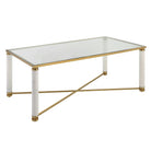 White Pillar Coffee Table by Uttermost