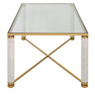 White Pillar Coffee Table by Uttermost