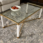 White Pillar Coffee Table by Uttermost
