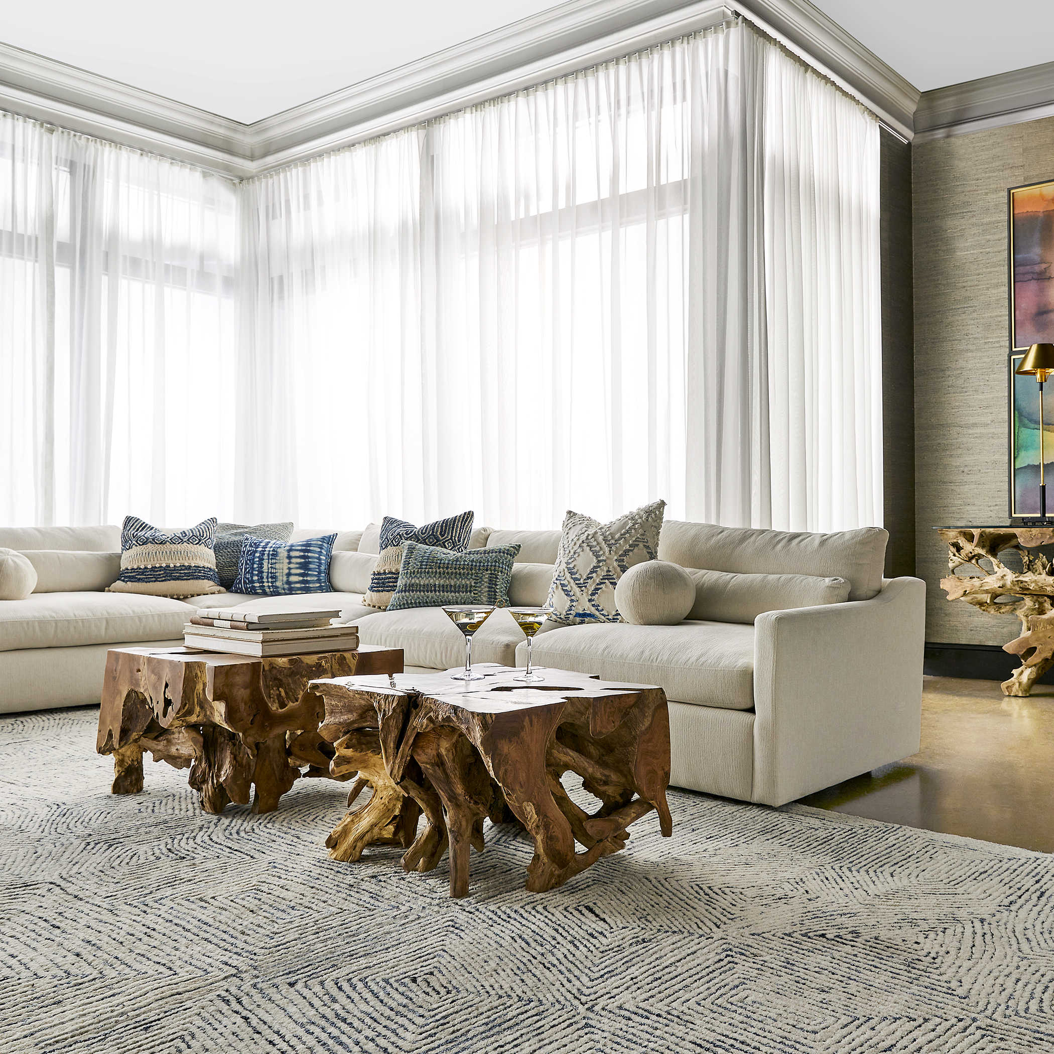 Center Root Modular Table by Uttermost