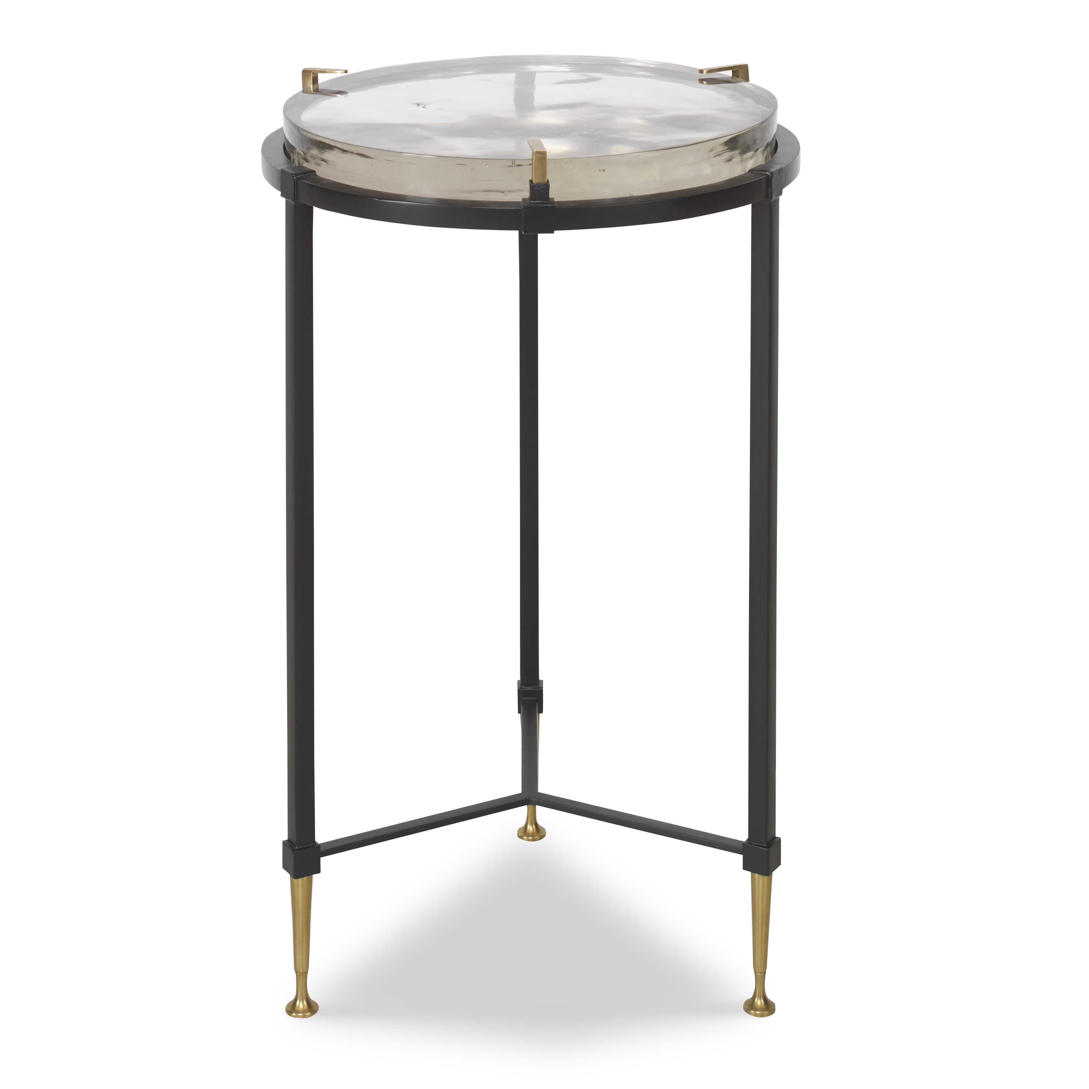Ice Block Accent Table - Round by Uttermost