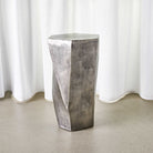 Cathenna Accent Table - Antiqued Nickel by Uttermost
