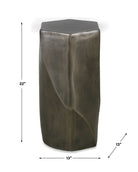 Cathenna Accent Table - Antiqued Nickel by Uttermost