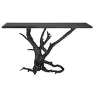 Big Sur Console Table - Bronze/Black by Uttermost