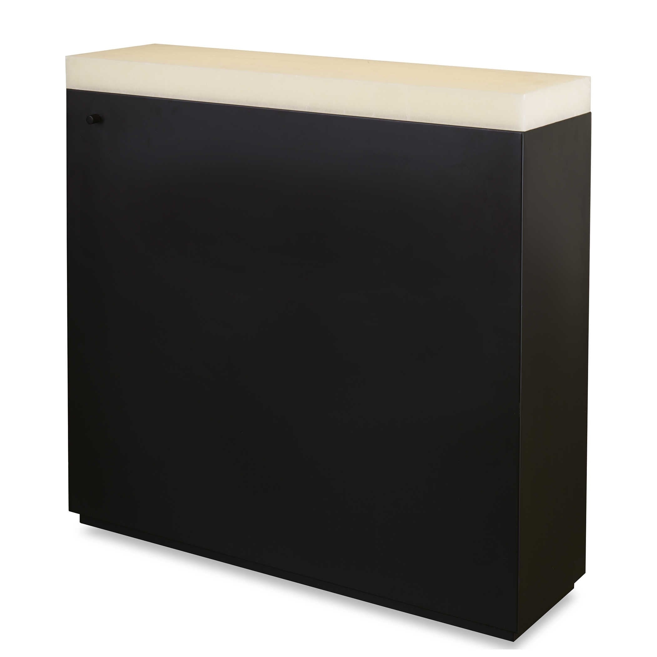 Enlighten Console Table - Black by Uttermost