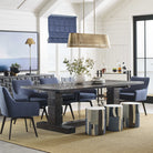 Black Magic Extending Dining Table by Uttermost