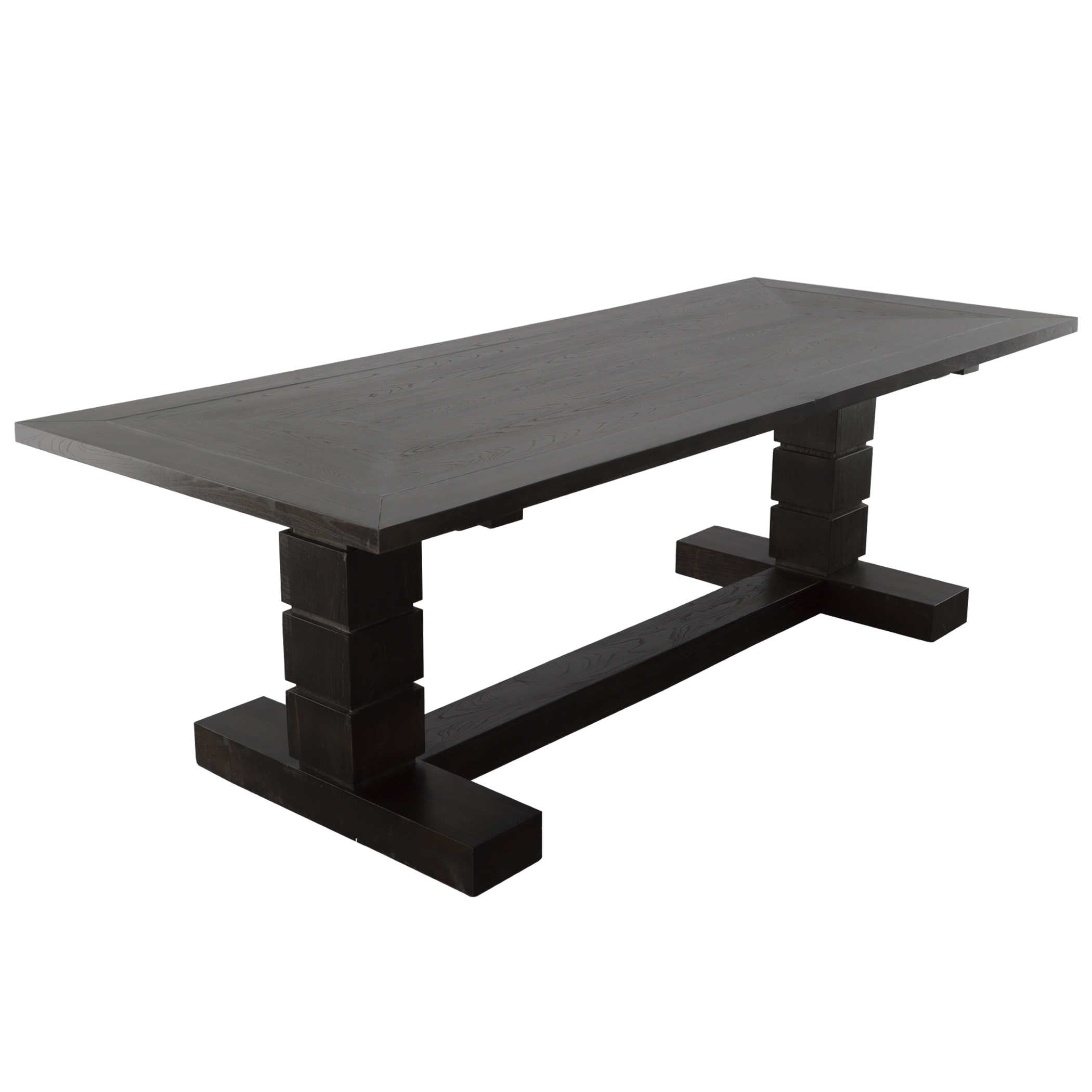Black Magic Extending Dining Table by Uttermost