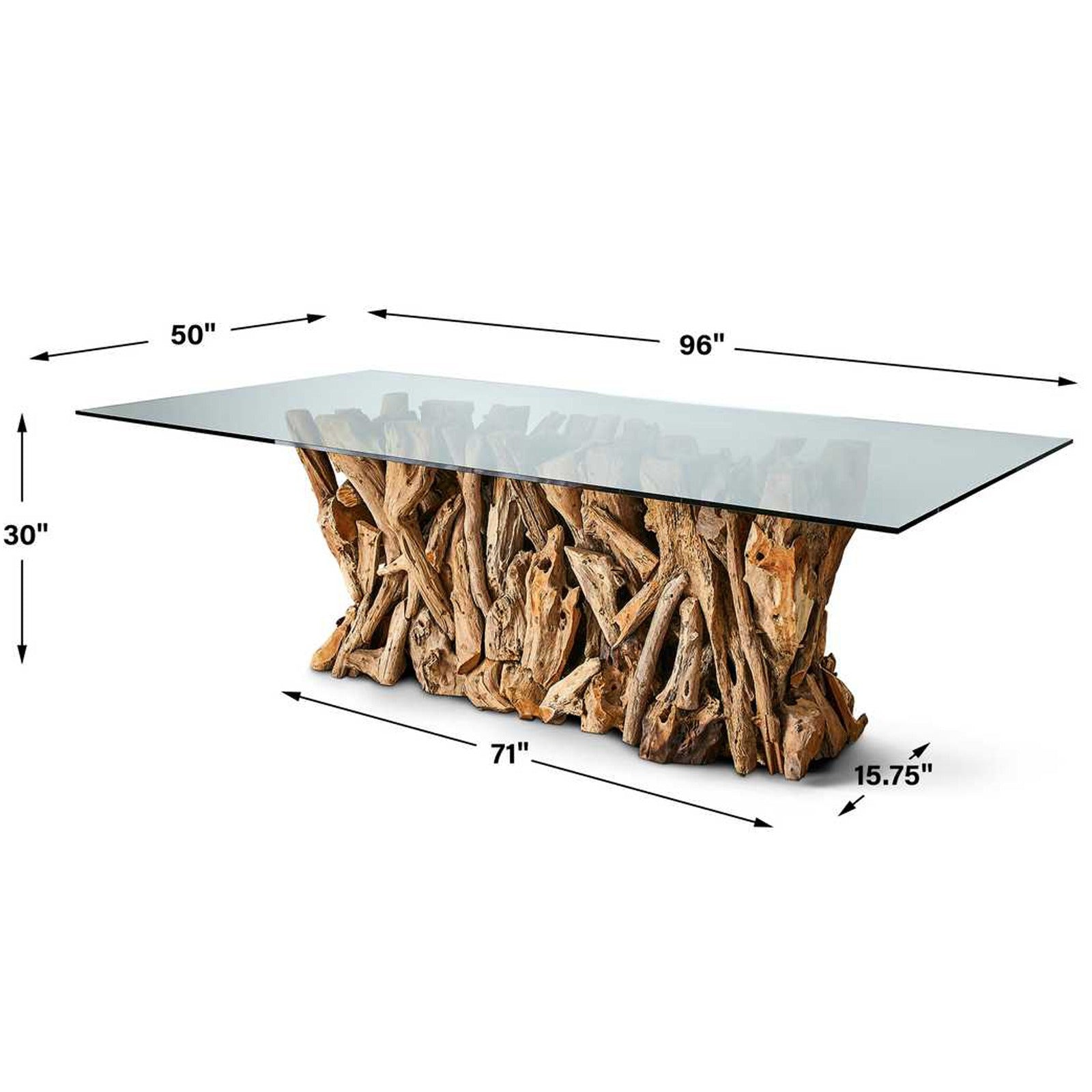 Teak Root Dining Table by Uttermost