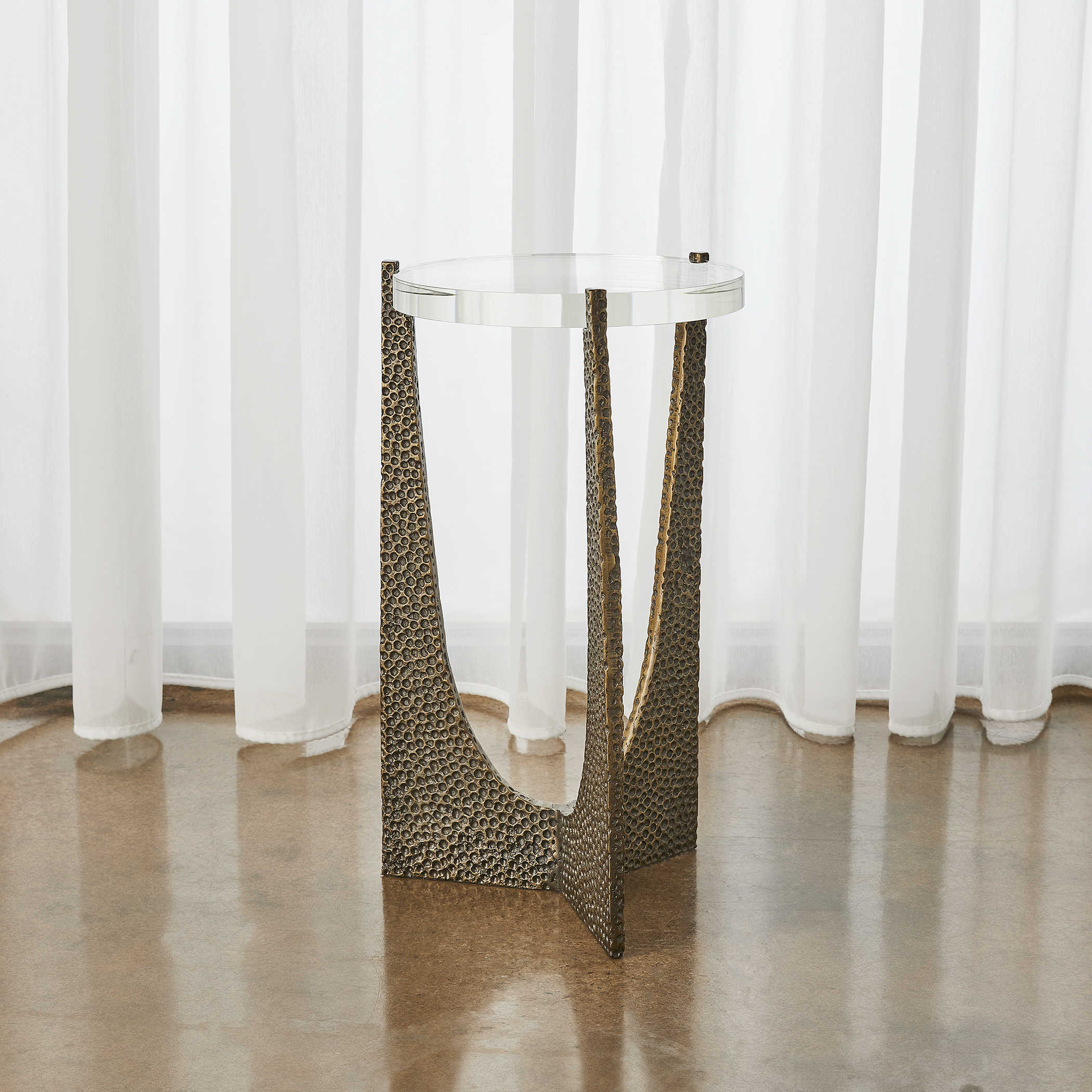 Trifecta Drink Table by Uttermost