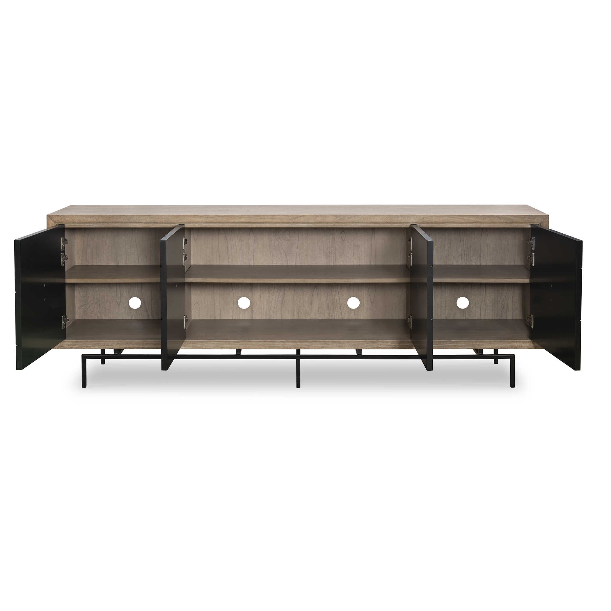 Interlace 4 Door Cabinet by Uttermost