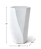 Cathenna Accent Table - White by Uttermost