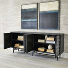 Foursquare 4 Door Cabinet by Uttermost