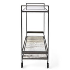 Roll Along Bar Cart - Bronze by Uttermost