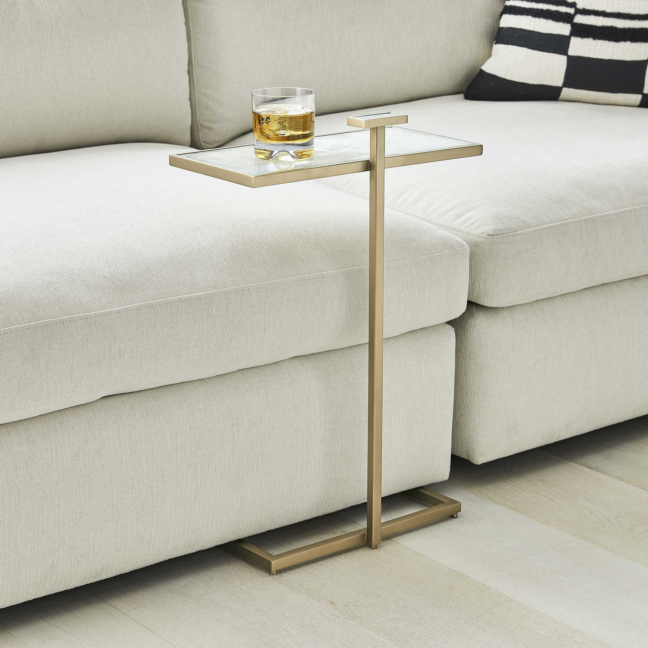 Jewel Pull Up Accent Table - Rectangle by Uttermost