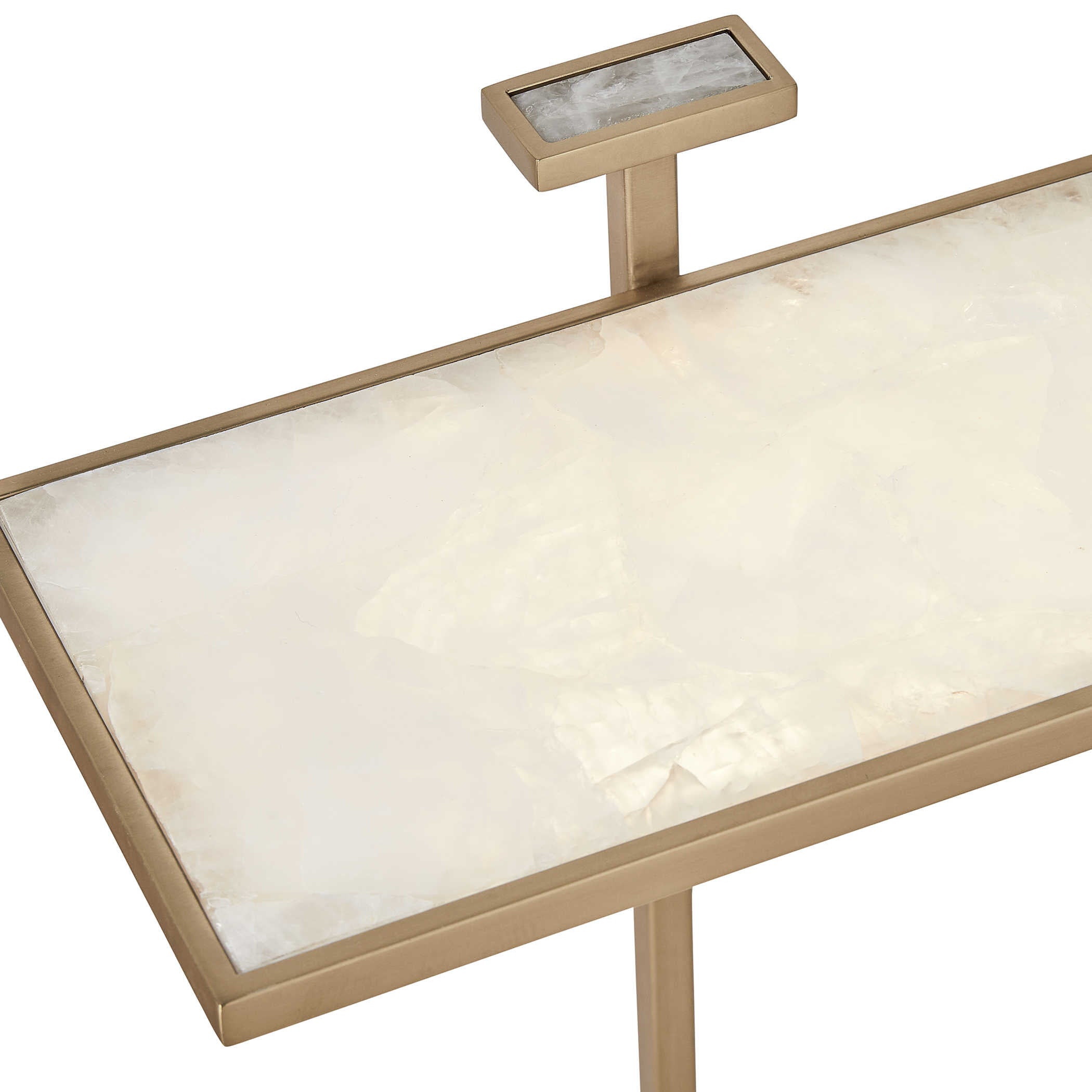 Jewel Pull Up Accent Table - Rectangle by Uttermost