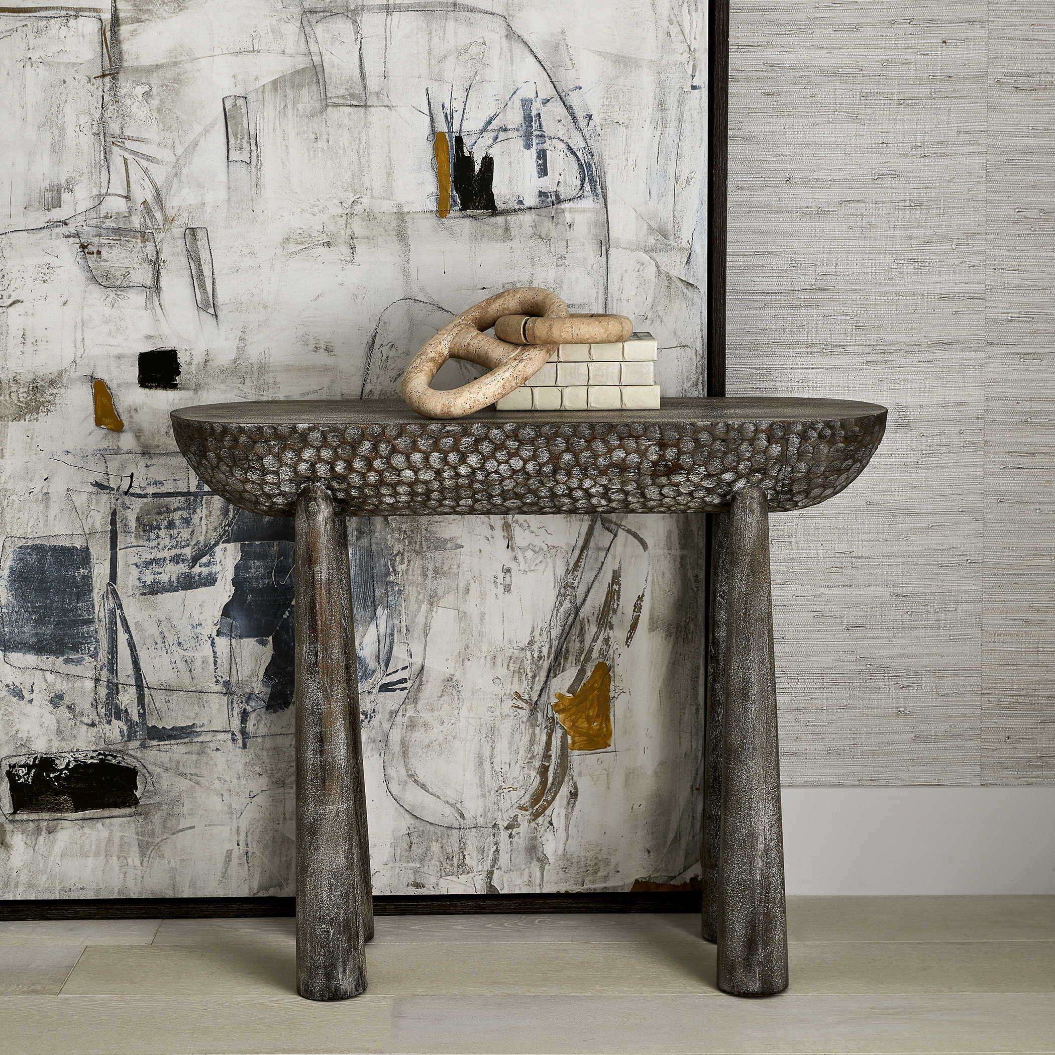 Kettledrum Console Table by Uttermost