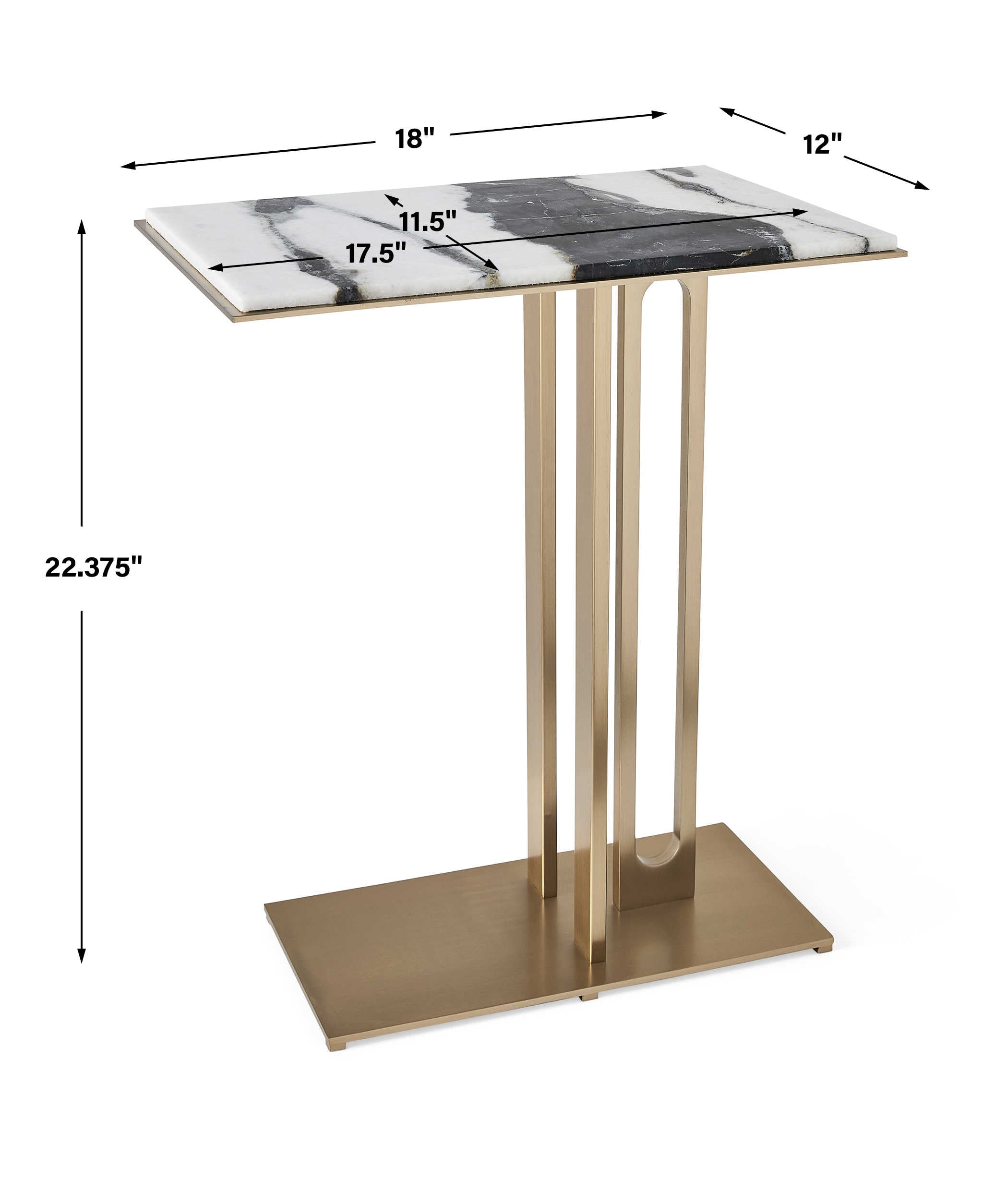 Cantilever Accent Table by Uttermost