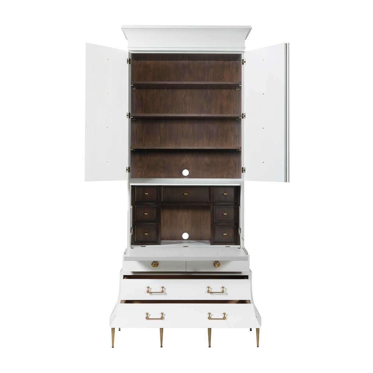 Mansard Tall Cabinet by Uttermost