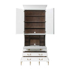 Mansard Tall Cabinet by Uttermost