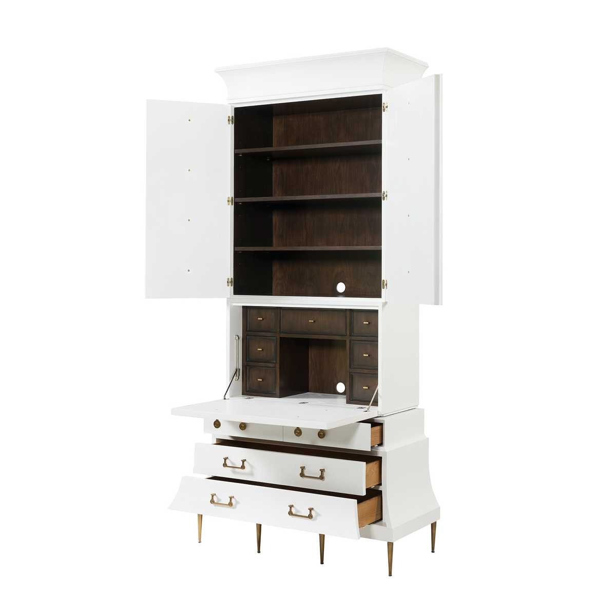 Mansard Tall Cabinet by Uttermost