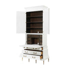 Mansard Tall Cabinet by Uttermost