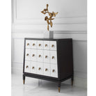 Pyramid Chest of Drawers in White by Uttermost