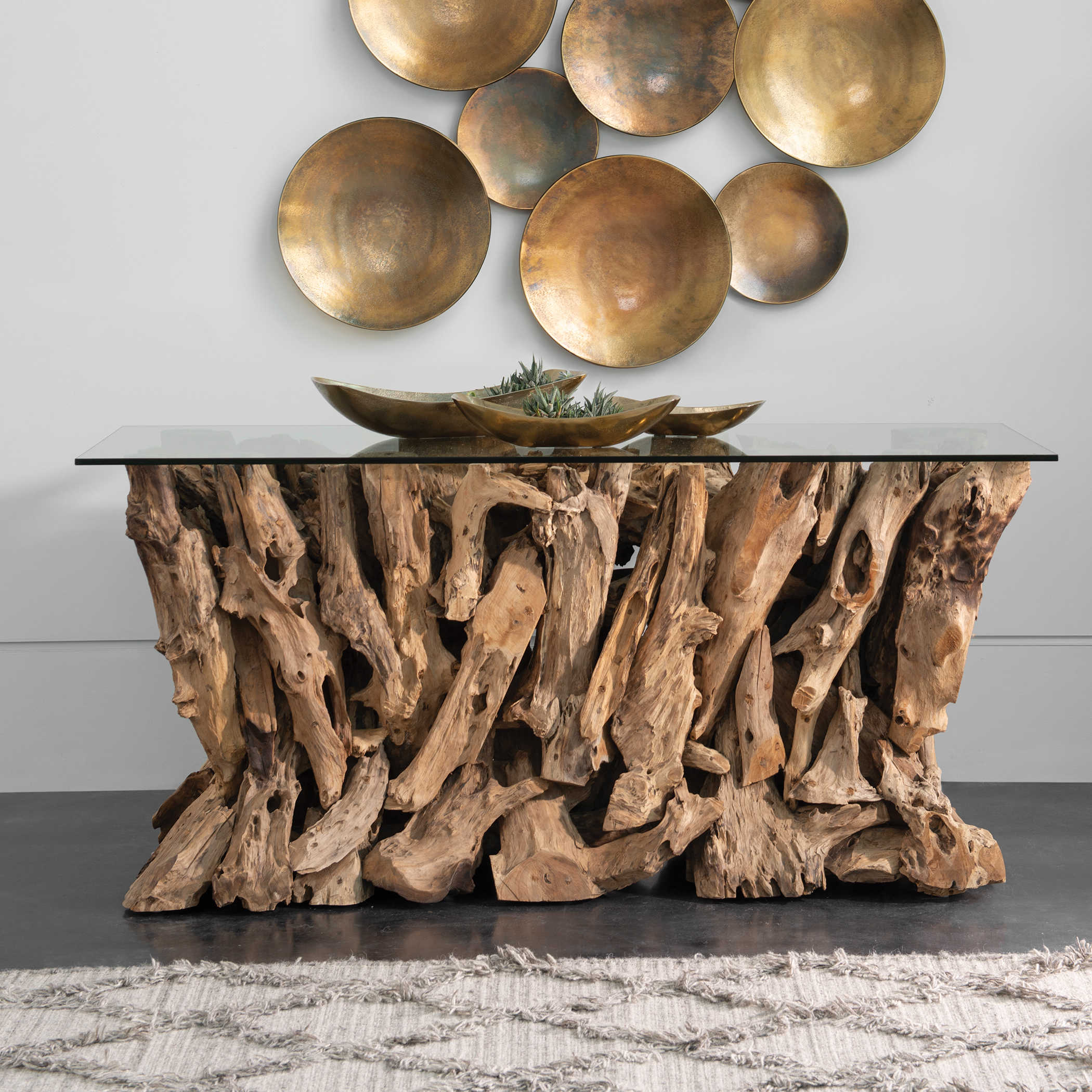 Teak Root Console Table by Uttermost
