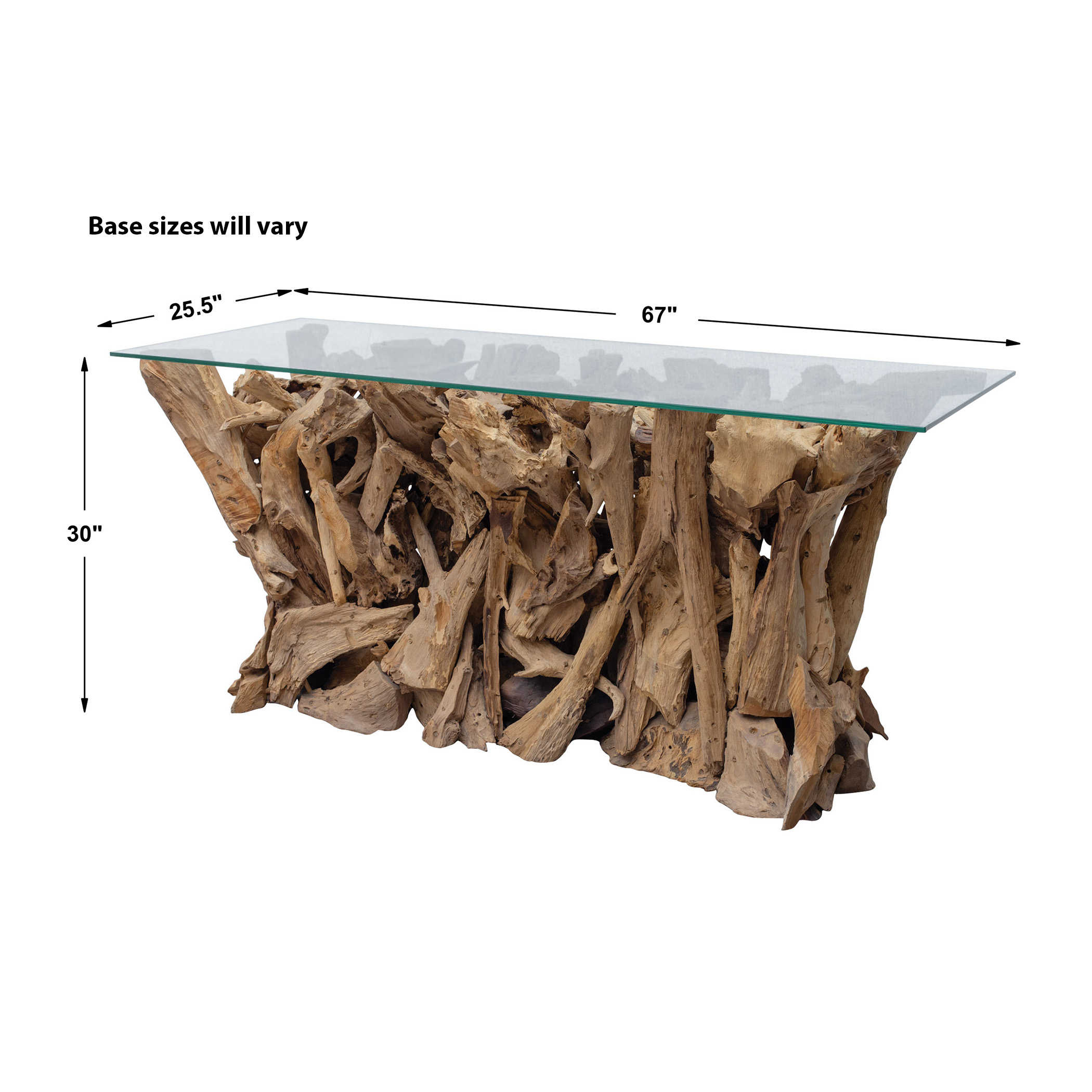 Teak Root Console Table by Uttermost