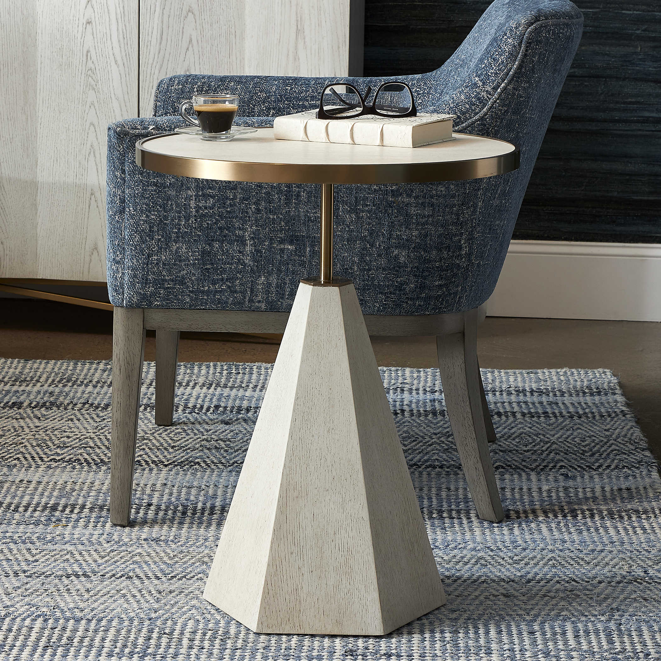 Pylon Side Table by Uttermost