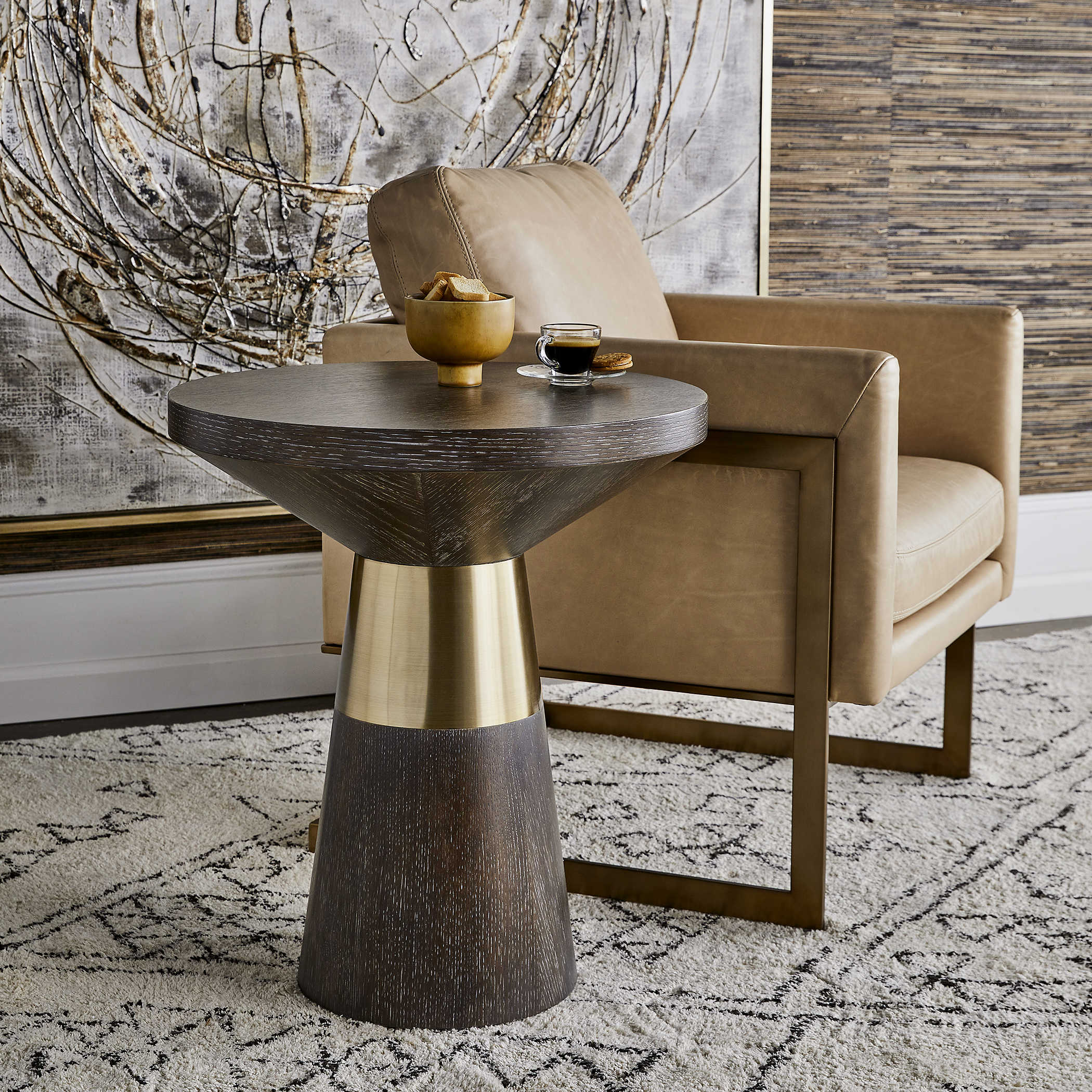 Flute Accent Table by Uttermost