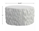 Snowbank Accent Table - Low by Uttermost