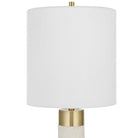 Edge Table Lamp - White by Uttermost