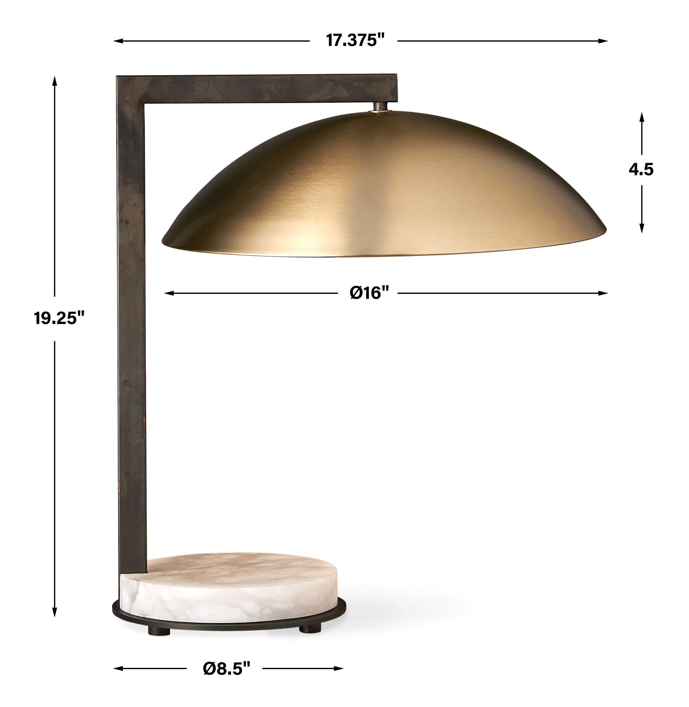 Bubble Desk Lamp by Uttermost