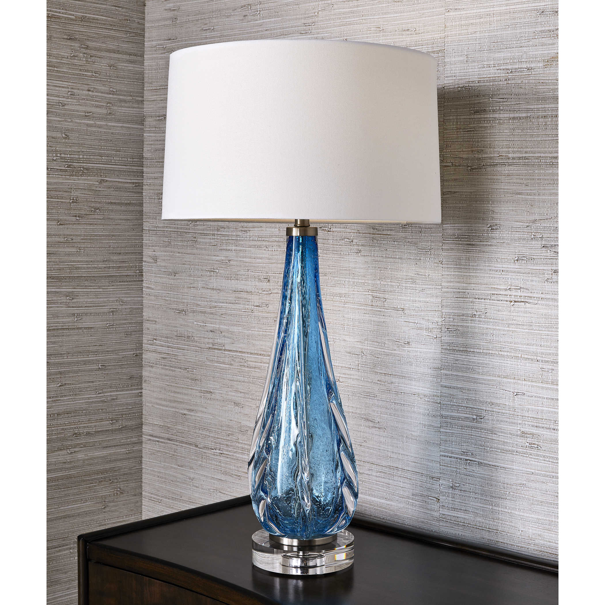 Venezia Table Lamp - Blue by Uttermost