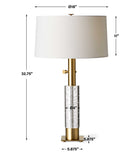 Bubbling Up Table Lamp by Uttermost