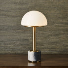 Mushroom Mini Lamp - Panda Marble by Uttermost