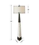 Trian Floor Lamp by Uttermost