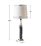Statuesque Table Lamp - Panda Marble by Uttermost
