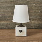 Blockhead Mini Lamp in Bronze by Uttermost