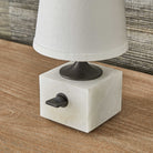 Blockhead Mini Lamp in Bronze by Uttermost