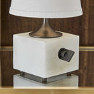 Blockhead Mini Lamp in Bronze by Uttermost