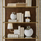 Blockhead Mini Lamp - Satin Brass by Uttermost