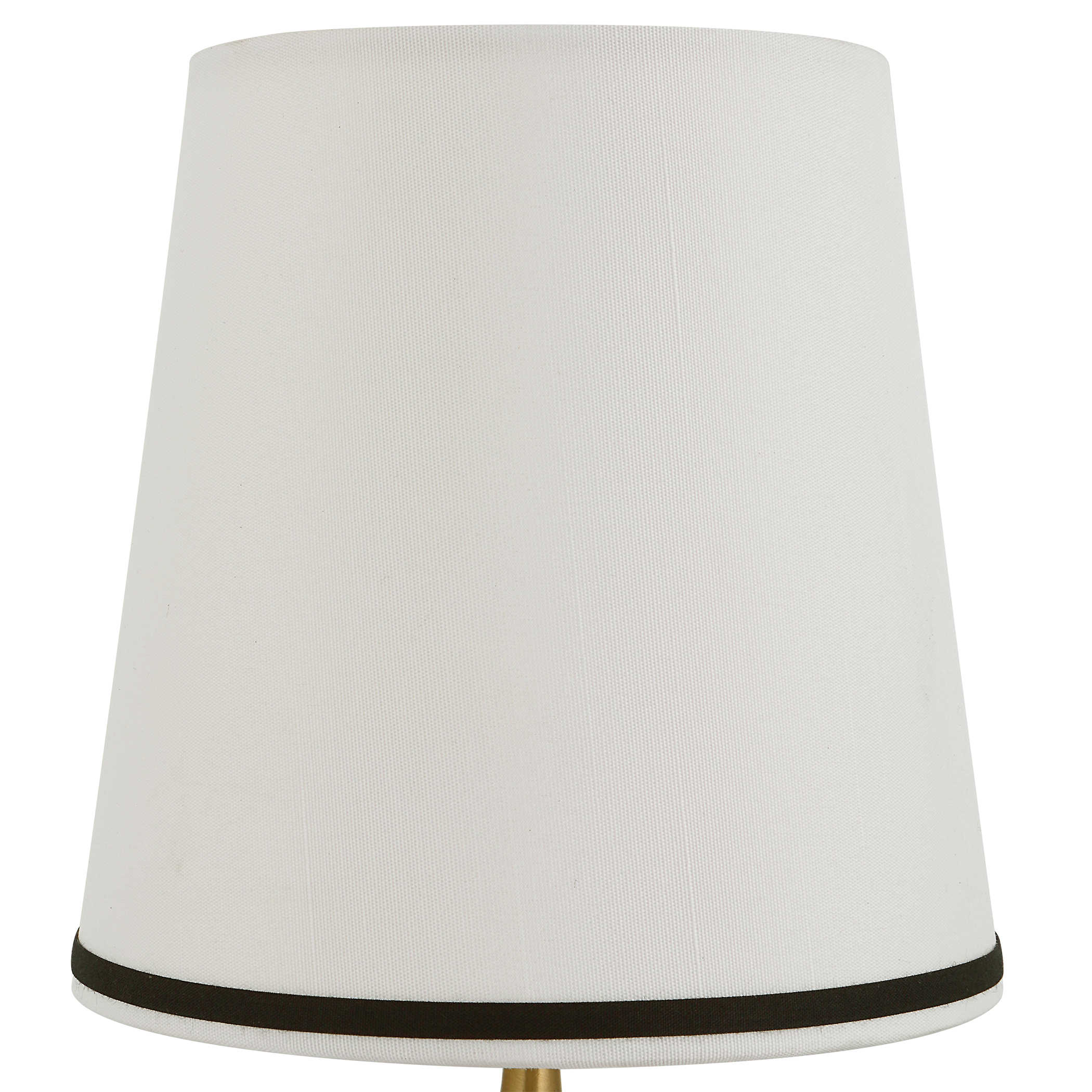 Blockhead Mini Lamp - Satin Brass by Uttermost