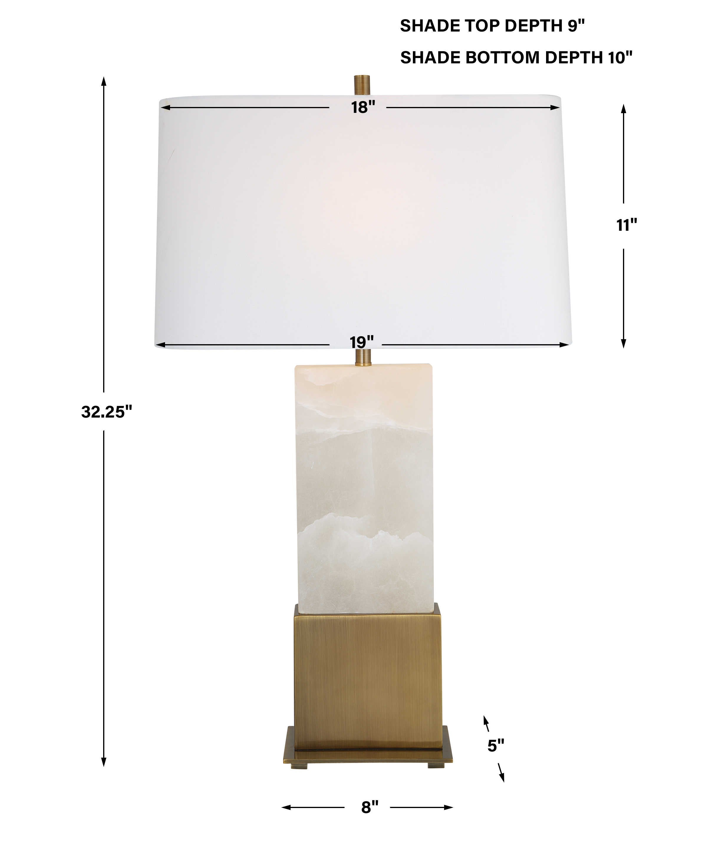 On a Cloud Table Lamp by Uttermost