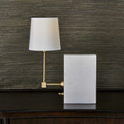 On a Shelf Mini Lamp in White Marble by Uttermost