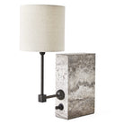 On a Shelf Mini Lamp in Travertine by Uttermost