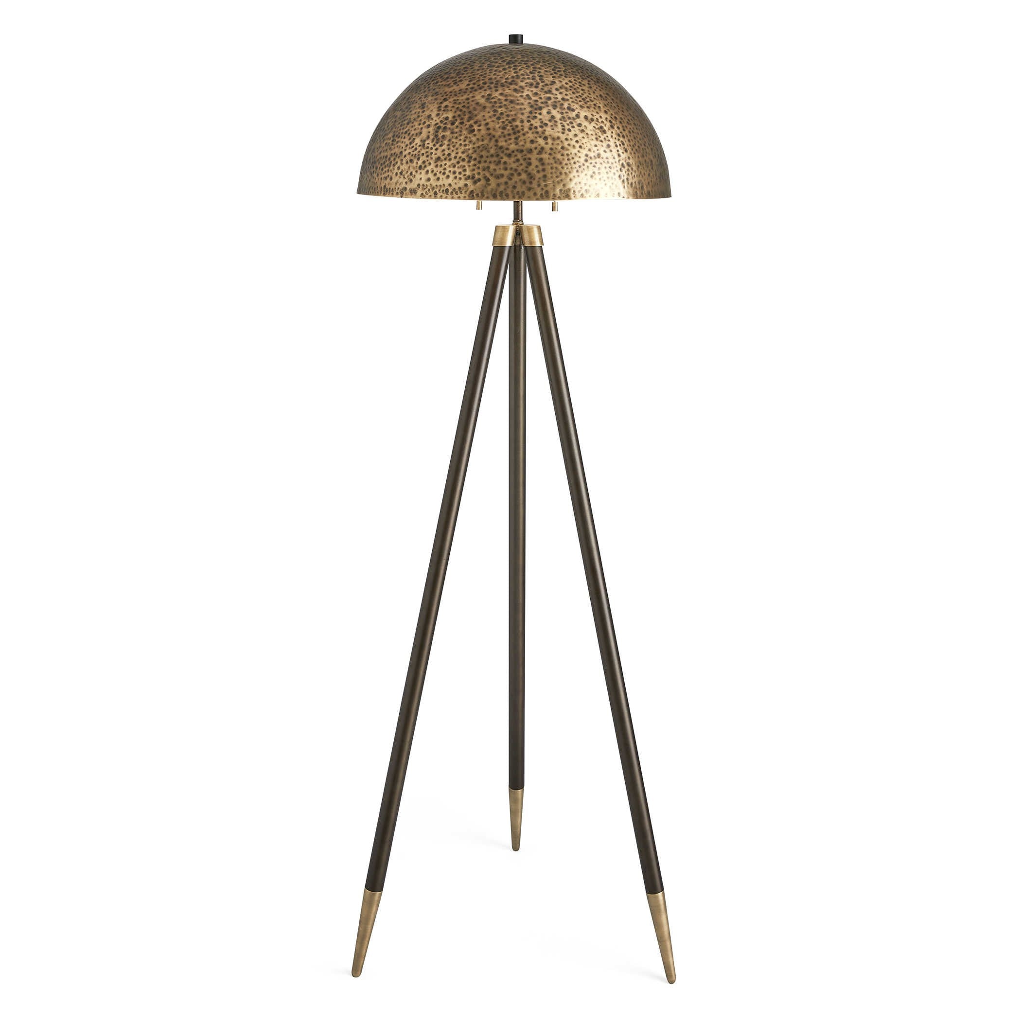 Hemi Floor Lamp by Uttermost