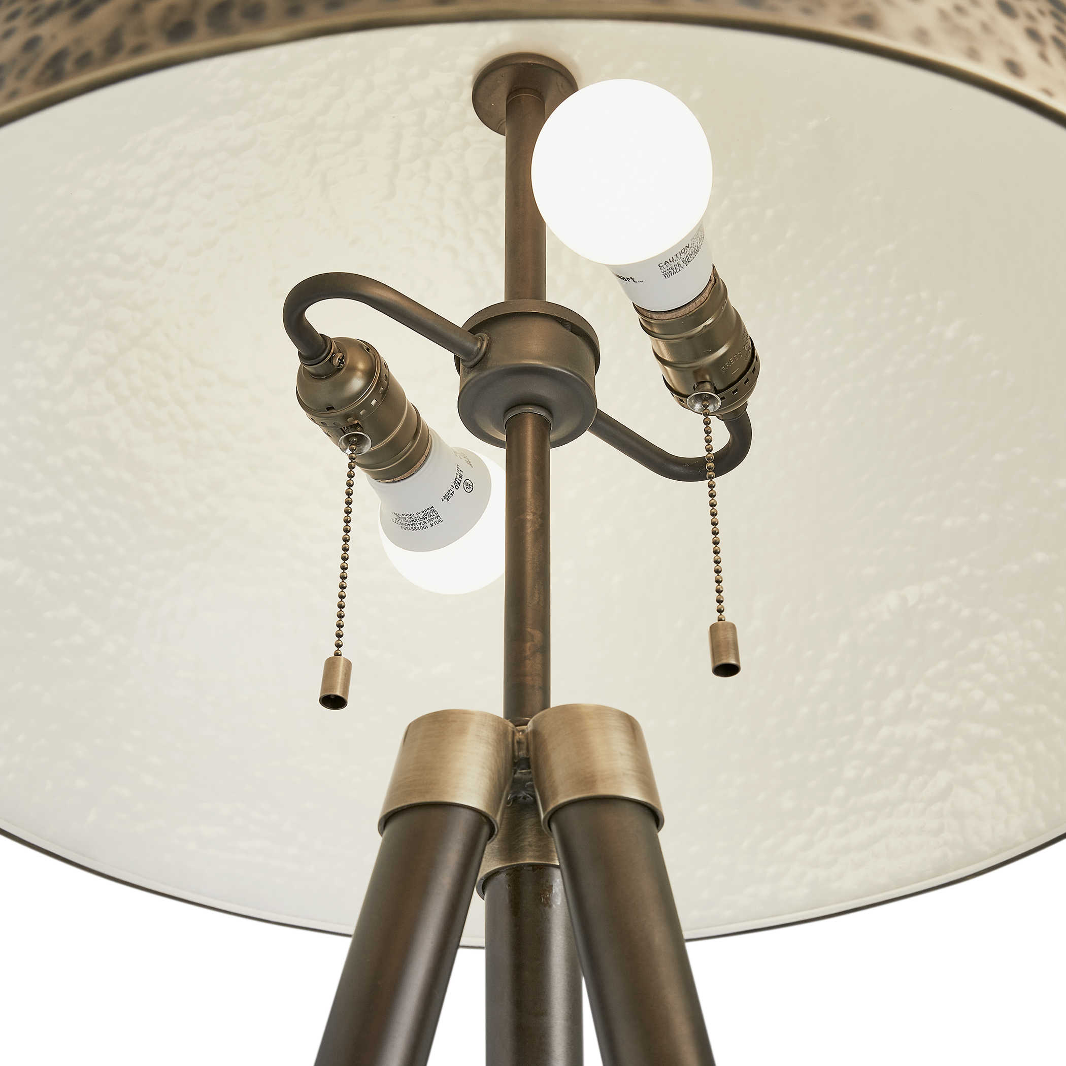 Hemi Floor Lamp by Uttermost
