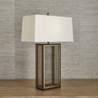 It's a Mesh Table Lamp by Uttermost