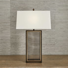 It's a Mesh Table Lamp by Uttermost